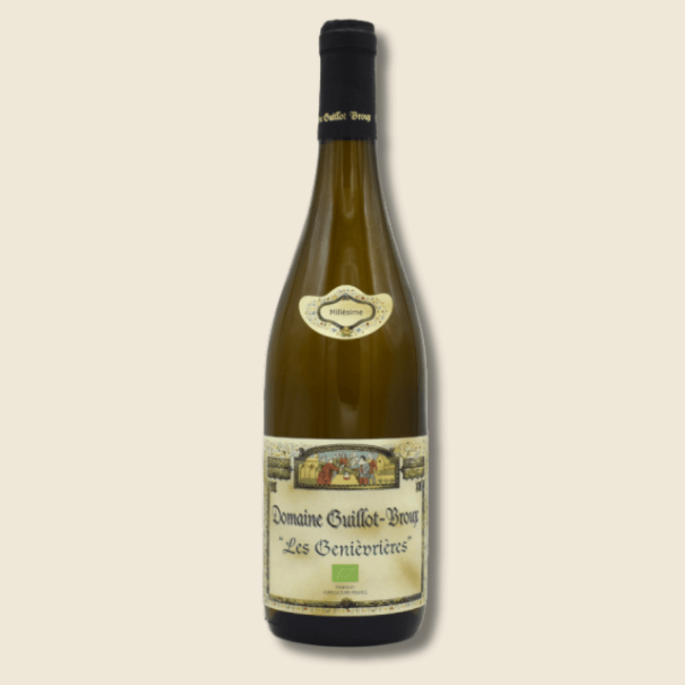 Mâcon Cruzille Genièvrières - 75cL - 2023 Blanc, Mâcon-cruzille, Domaine Guillot Broux, Bourgogne, France
