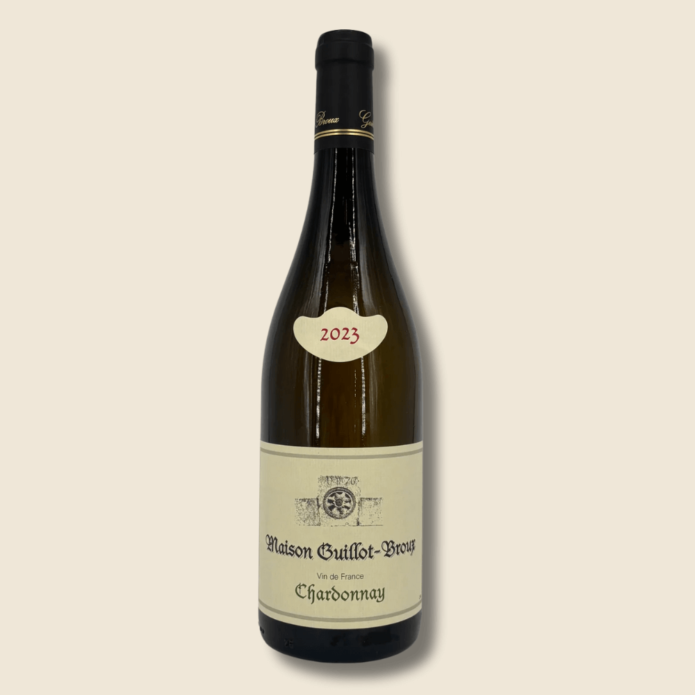 Vdf Chardonnay - 75cL - 2023 Blanc, Vin De France, Domaine Guillot Broux, Bourgogne, France