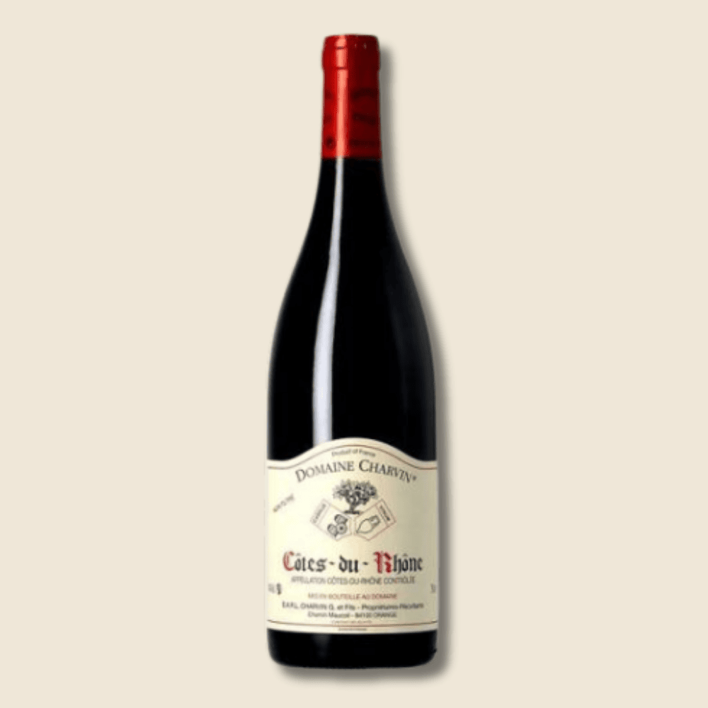 Côtes Du Rhône - 75cL - 2022 Rouge, Côtes Du Rhône, Domaine Charvin, Vallée Du Rhône, France