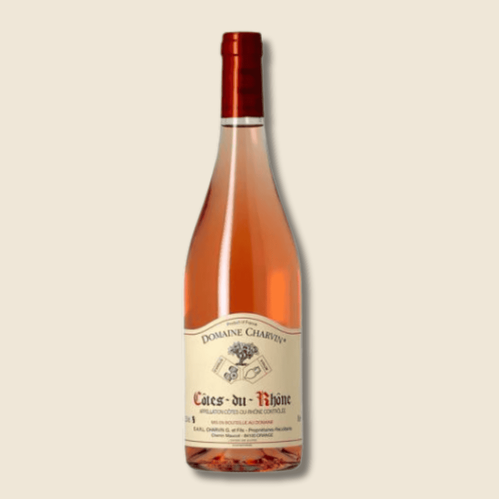 Côtes Du Rhône Rosé - 75cL - 2024 Rosé, Côtes Du Rhône, Domaine Charvin, Vallée Du Rhône, France