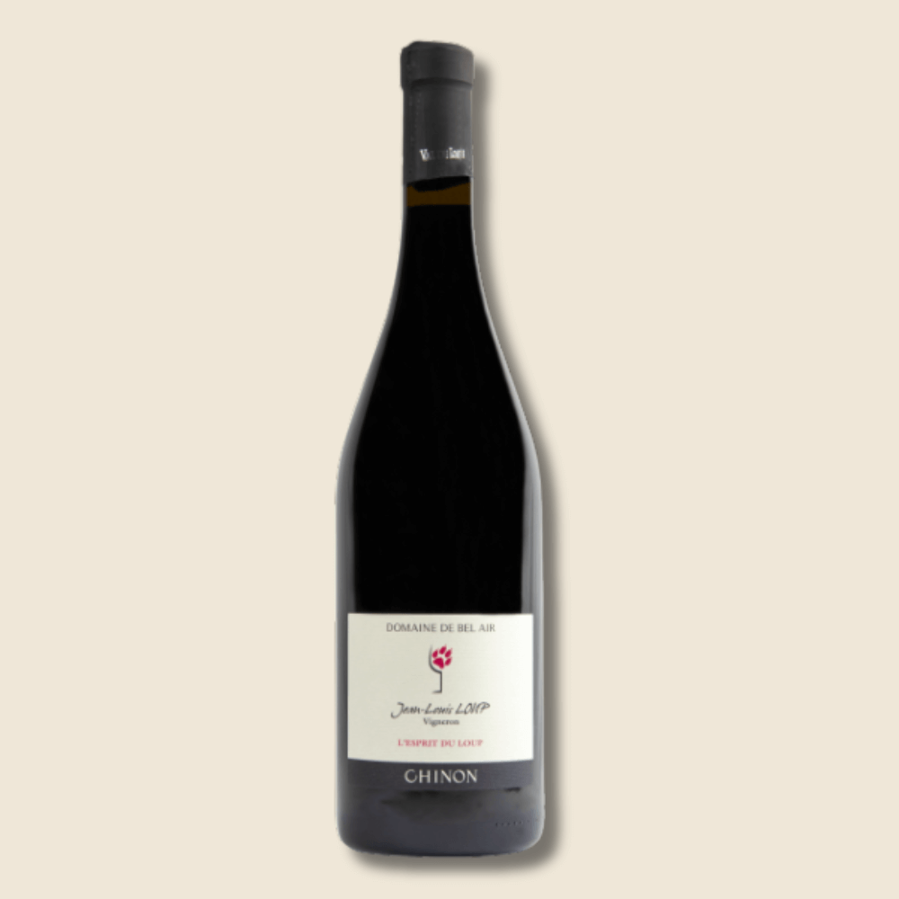 L'esprit Du Loup - 75cL - 2018 Rouge, Chinon, Domaine Bel Air, Vallée De La Loire Et Centre, France